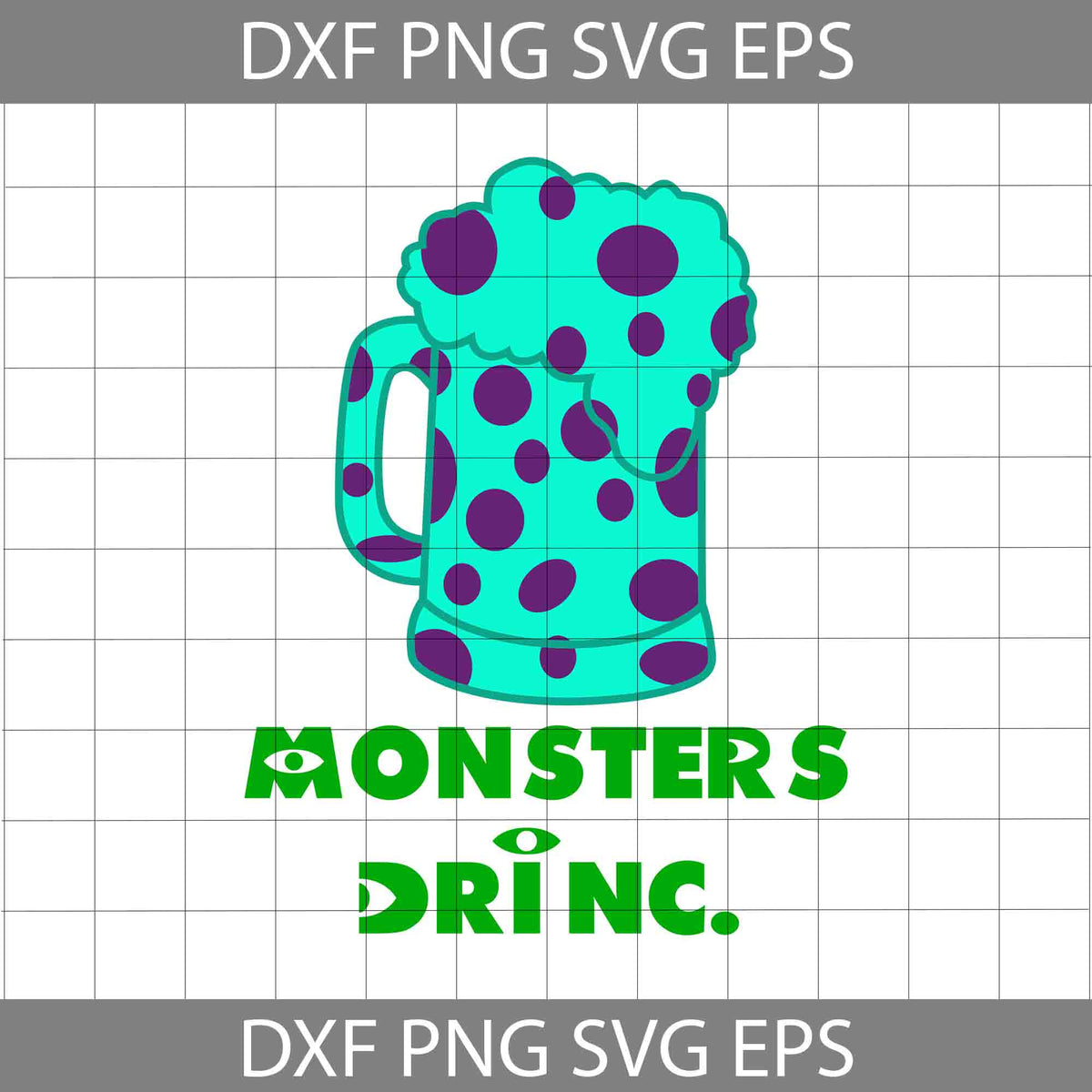 sully monsters inc svg Monsters Drinc Monsters Drink Monsters Inc Sully Svg, Cartoon Svg, Cricut  File, Clipart, Svg, Png, Eps, Dxf