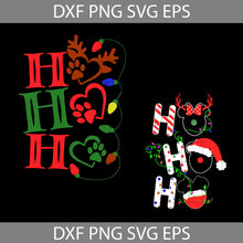 Load image into Gallery viewer, HoHoHo Svg, Dog Paw Svg, Head Svg, Bundle, Christmas Svg, Cricut File, Clipart, Svg, Png, Eps, Dxf