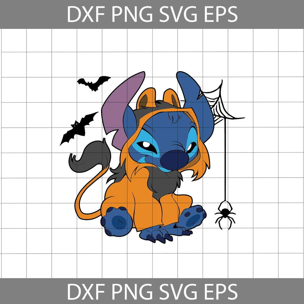 Stitch Costume Scar Halloween Svg, Scar Svg, Lilo And And Stitch Svg 