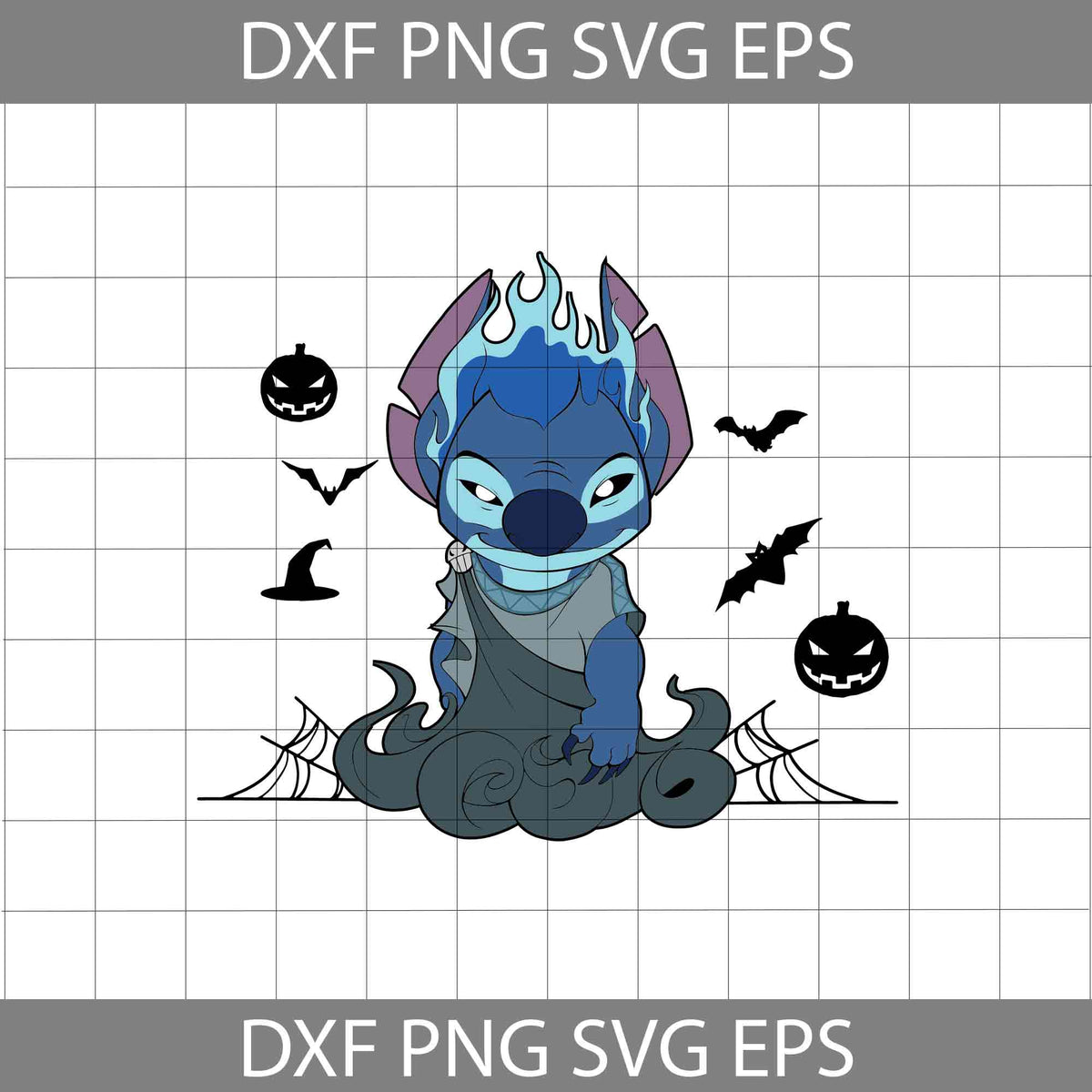 Stitch Costume Hades Halloween Svg, Hades svg, Lilo And Stitch Svg