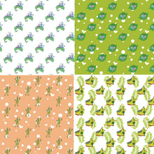 Load image into Gallery viewer, Cute Insects Seamless Pattern, Digital Papers, Scrapbook Papers, Pattern Paper, Background, Wallpaper, 12*12inches -300dpi