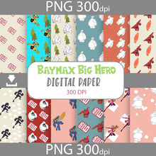 Load image into Gallery viewer, Seamless Pattern, Digital Papers, Scrapbook Papers, Pattern Paper, Background, Wallpaper, Hero Pattern, 12*12inches -300dpi