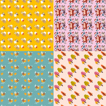 Load image into Gallery viewer, Woodland Forest Animals Seamless Pattern, Digital Papers, Scrapbook Papers, Pattern Paper, Background, Wallpaper, Woodland Animals Pattern, 12*12inches -300dpi