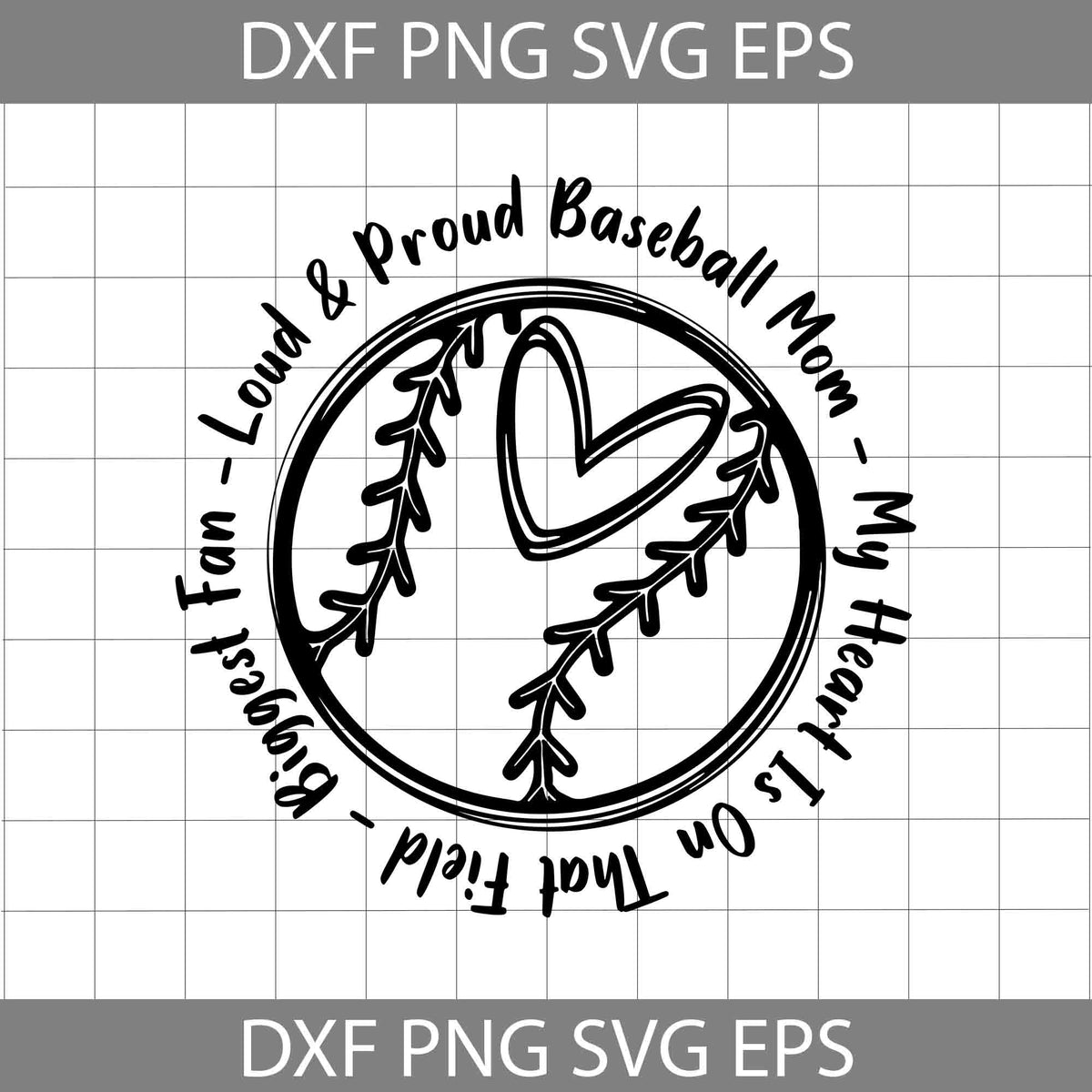 Baseball Mama - Baseball Mom - Baseball Mother SVG EPS PNG