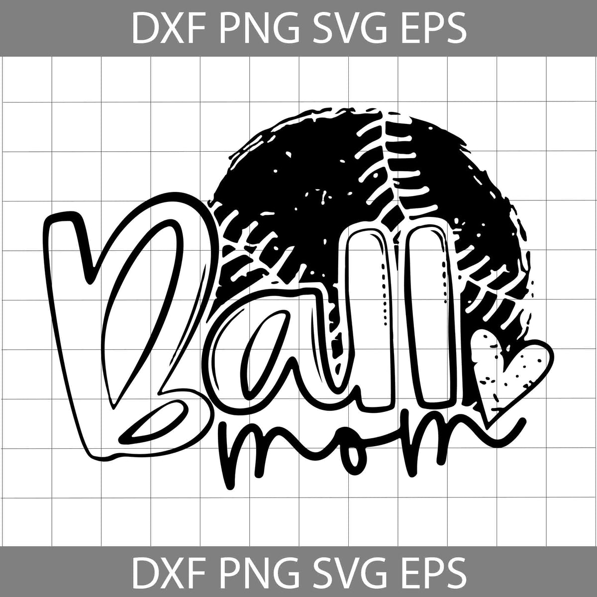 BASEBALL MOM MOTHER DAY LOGO SVG, PNG, DXF - Movie Design Bundles