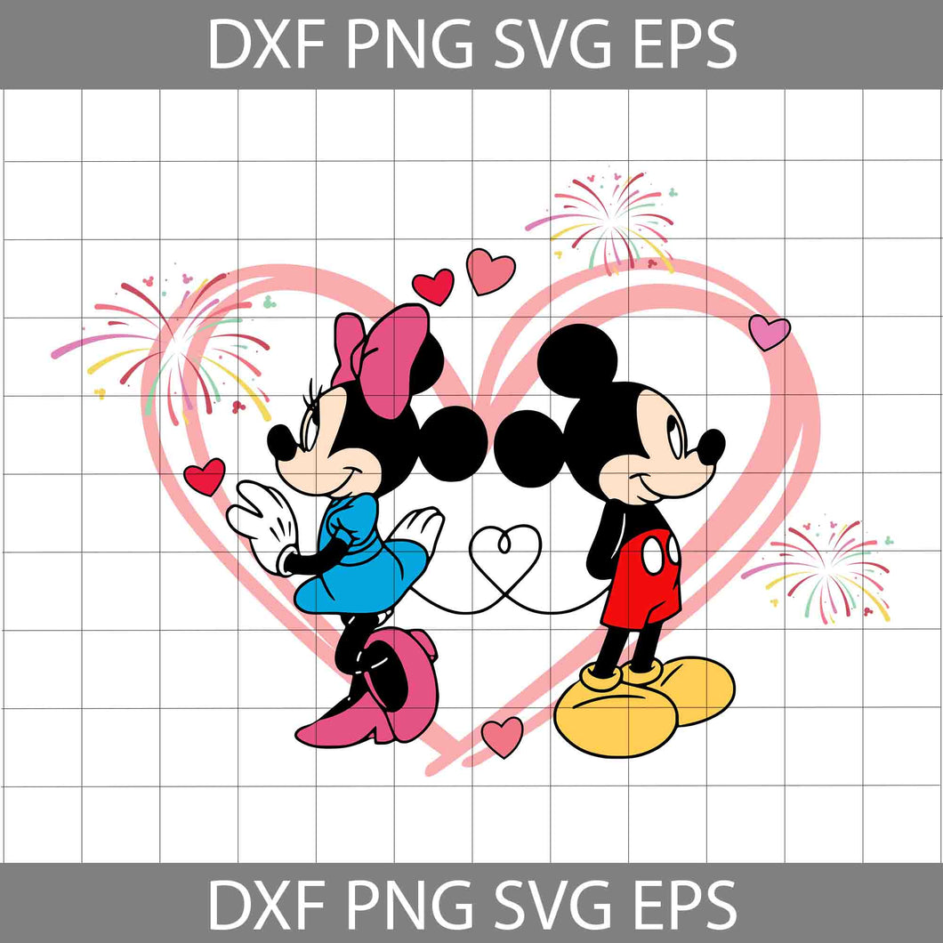 Mouse Couple Svg, Valentine Doodle Svg, Couple Mouse Love Svg, Valentine Heart Svg, Mouse Svg, Cartoon Svg, Valentine's Day Svg, Cricut File, Clipart, Svg, Png, Eps, Dxf