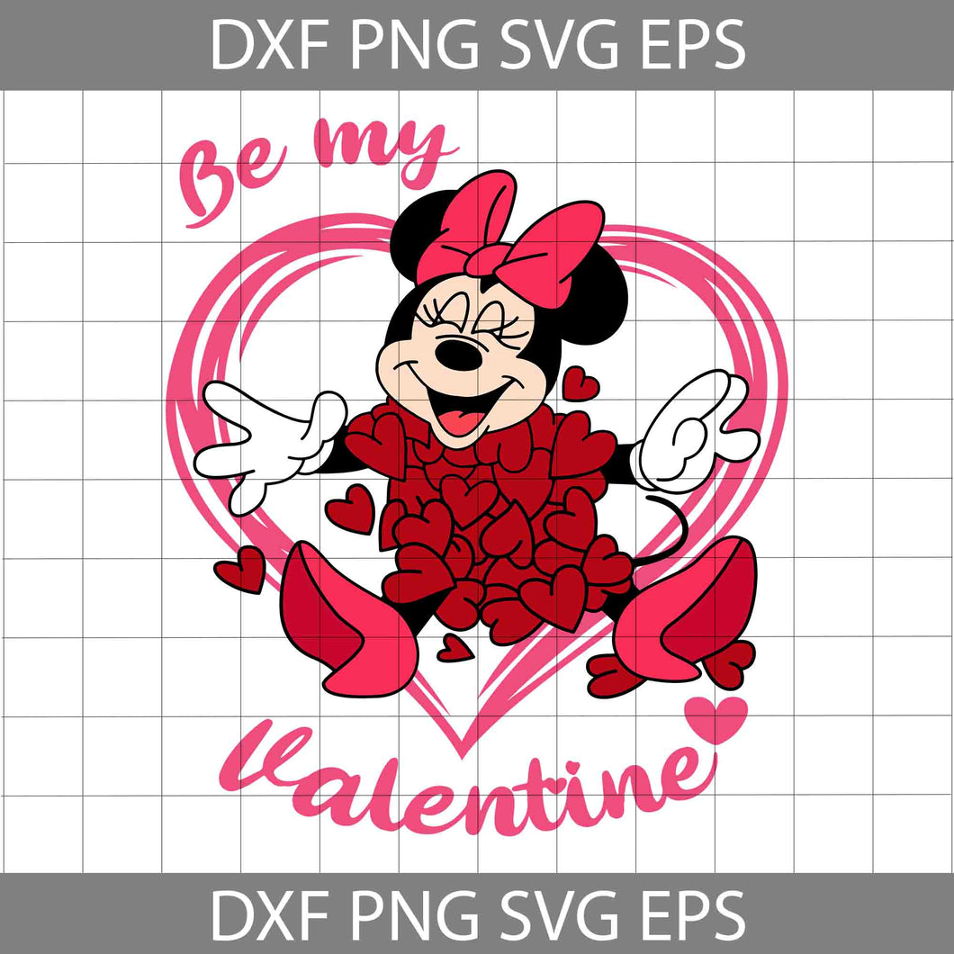 Valentines Mouse Svg, Mouse Valentine Day Svg, Happy Valentine's Day Svg, Cartoon Svg, Valentine's Day Svg, Cricut File, Clipart, Svg, Png, Eps, Dxf