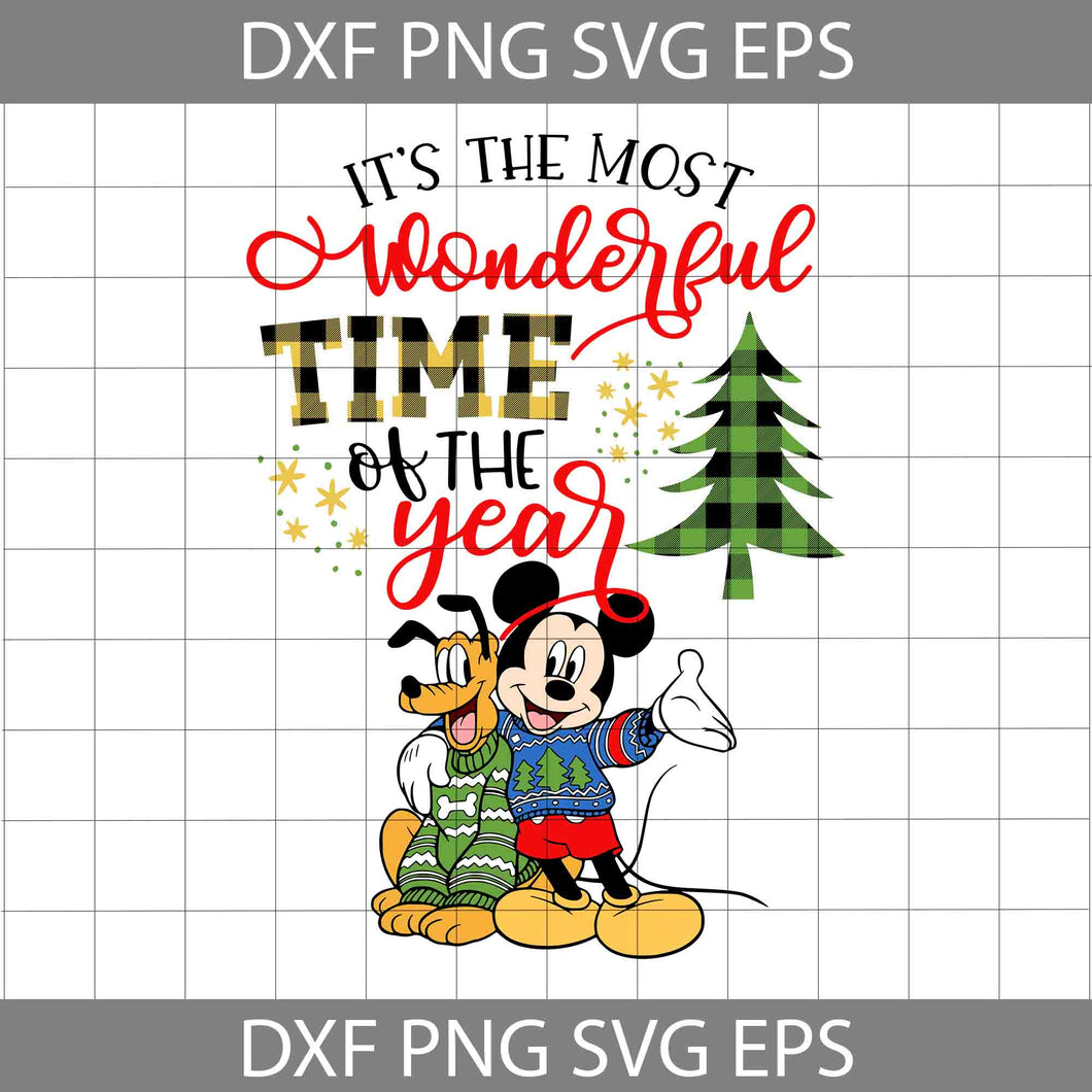 Mouse Christmas Svg, Merry Christmas Svg, Cartoon Svg, Christmas Svg, Cricut File, Clipart, Svg, Png, Eps, Dxf