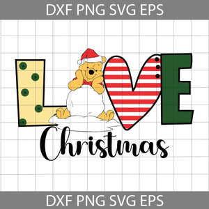 Merry Christmas Svg, Cartoon Svg, Christmas Svg, Cricut File, Clipart, Svg, Png, Eps, Dxf