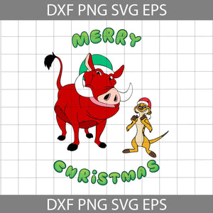 Merry Christmas Svg, Cartoon Svg, Christmas Svg, Cricut File, Clipart, Svg, Png, Eps, Dxf