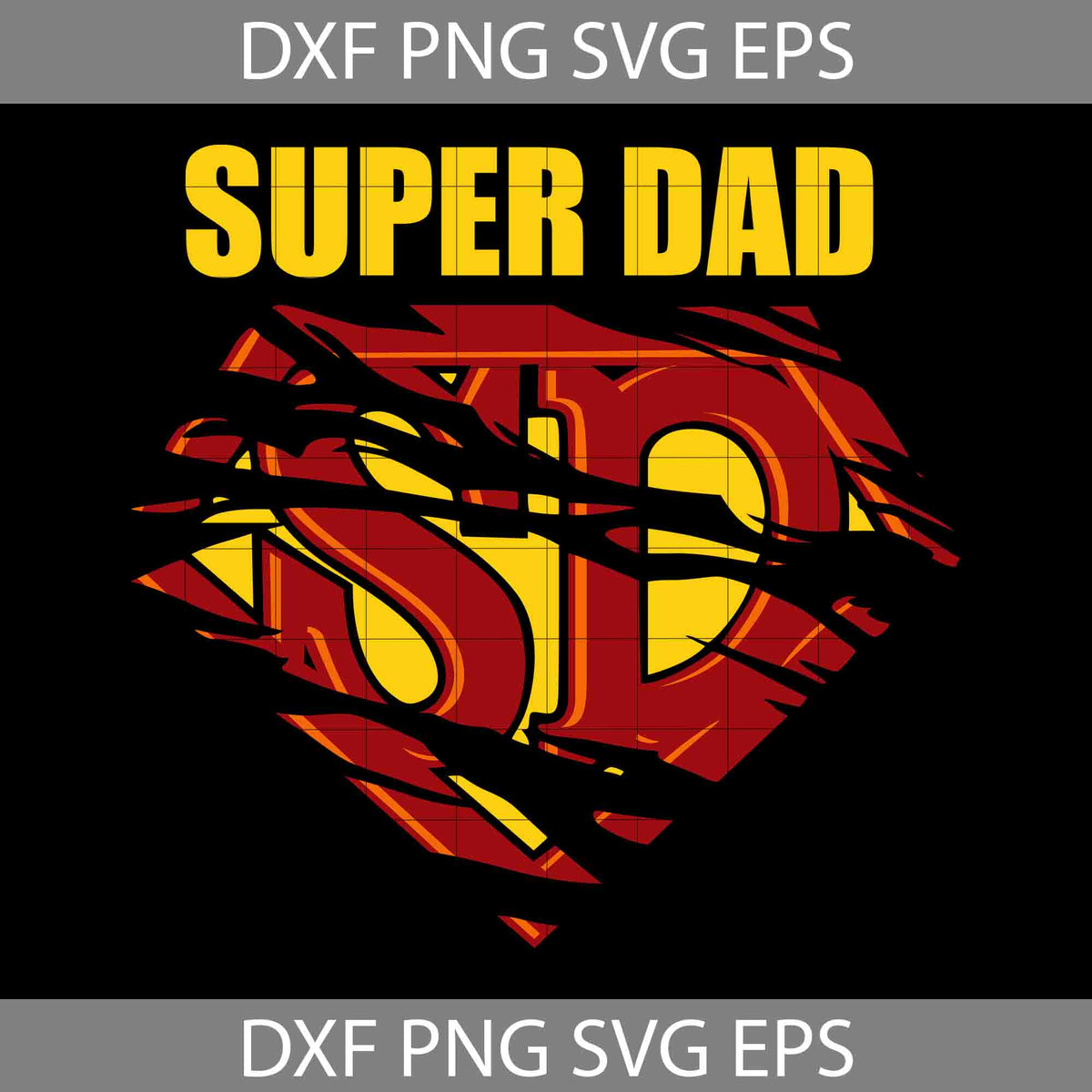 Super Dad SVG, Dad My Superhero SVG, Happy Father’s Day SVG, Father’s ...