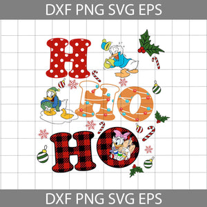 Ho Ho Ho Svg, Duck Svg, Duck Christmas Svg, Merry Christmas Svg, Cartoon Svg, Christmas Svg, Cricut File, Clipart, Svg, Png, Eps, Dxf