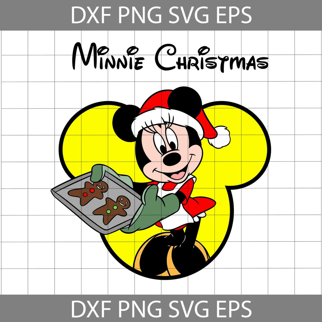 Mouse Christmas Svg, Merry Christmas Svg, Cartoon Svg, Christmas Svg, Cricut File, Clipart, Svg, Png, Eps, Dxf