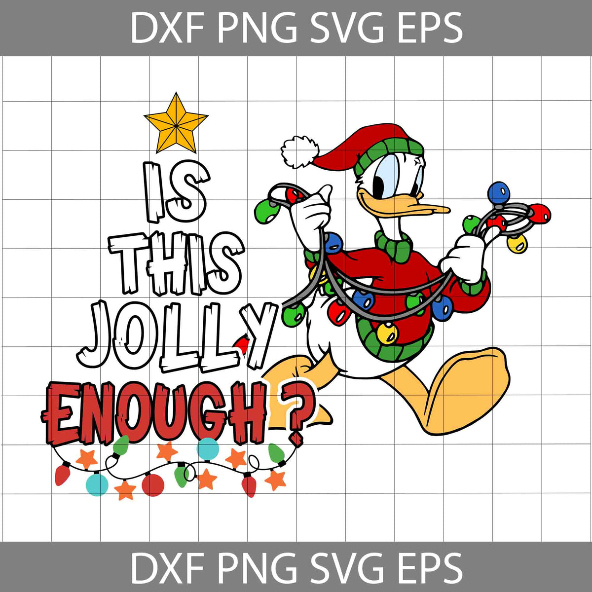 Is The Jolly Enough Svg, Duck Christmas Svg, Merry Christmas Svg ...