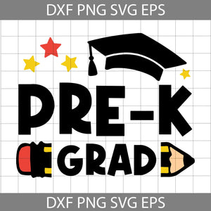 Pre-k Grad, Pre-k Graduation Svg, Pre-k Gradute 2023 Svg, School Graduation Svg, Back To School Svg, Cricut File, Clipart, Svg, Png, Eps, Dxf