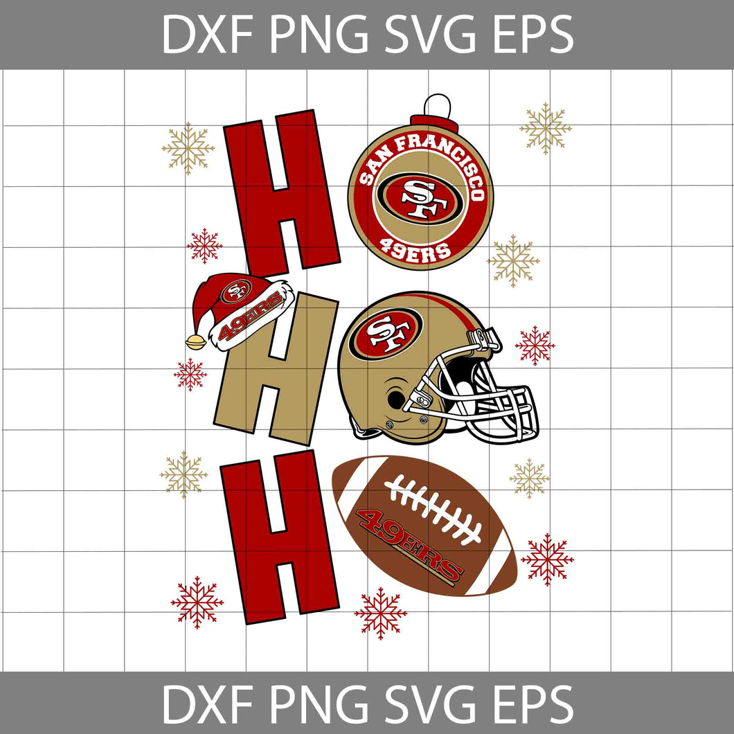 Hohoho Svg, Football Svg, Cartoon Svg, Cricut File, Clipart, Svg, Png, Eps, Dxf