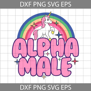 Ironic Alpha Male Unicorn Rainbow Svg, Father's Day Svg, Cricut File, Clipart, Svg, Png, Eps, Dxf