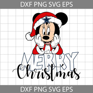 Mouse Christmas Svg, Football Team Svg, Cartoon Svg, Cricut File, Clipart, Svg, Png, Eps, Dxf