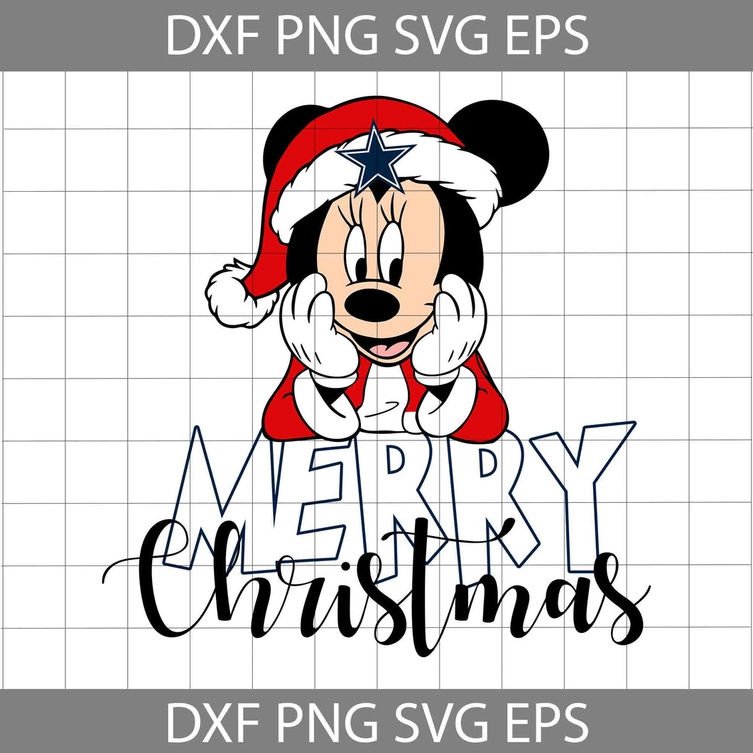 Mouse Christmas Svg, Football Team Svg, Cartoon Svg, Cricut File, Clipart, Svg, Png, Eps, Dxf