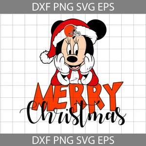 Mouse Christmas Svg, Football Team Svg, Cartoon Svg, Cricut File, Clipart, Svg, Png, Eps, Dxf