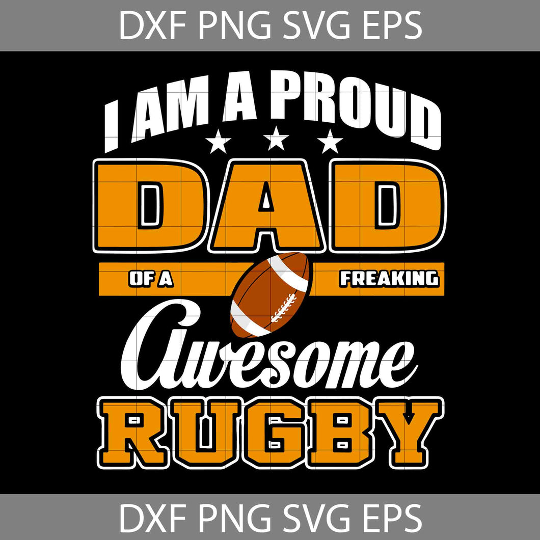 Rugby players Dad Dad Svg, Father's Day Svg, Cricut File, Clipart, Svg, Png, Eps, Dxf