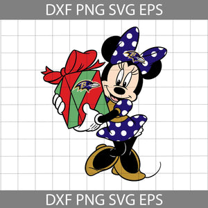 Minnie Mouse Svg, Football Svg, Cartoon Svg, Cricut File, Clipart, Svg, Png, Eps, Dxf