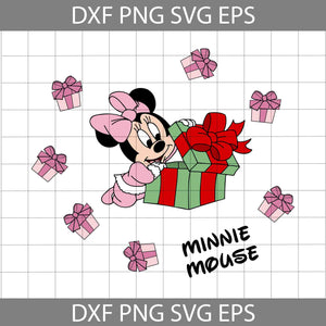 Mouse Christmas Svg, Merry Christmas Svg, Cartoon Svg, Christmas Svg, Cricut File, Clipart, Svg, Png, Eps, Dxf