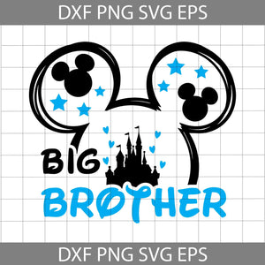 Big Brother Svg, Mouse Ears Svg, Father's Day Svg, Cricut File, Clipart, Svg, Png, Eps, Dxf