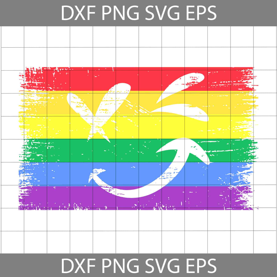 LGBT Flag Smiley Svg, Cricut File, Clipart, Svg, Png, Eps, Dxf