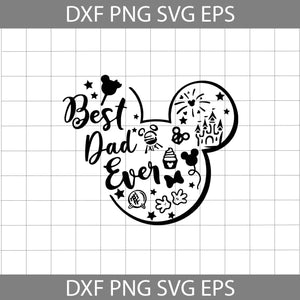 Best Dad Ever Svg, Dad svg, Father's day Svg, Cricut File, Clipart, Svg, Png, Eps, Dxf