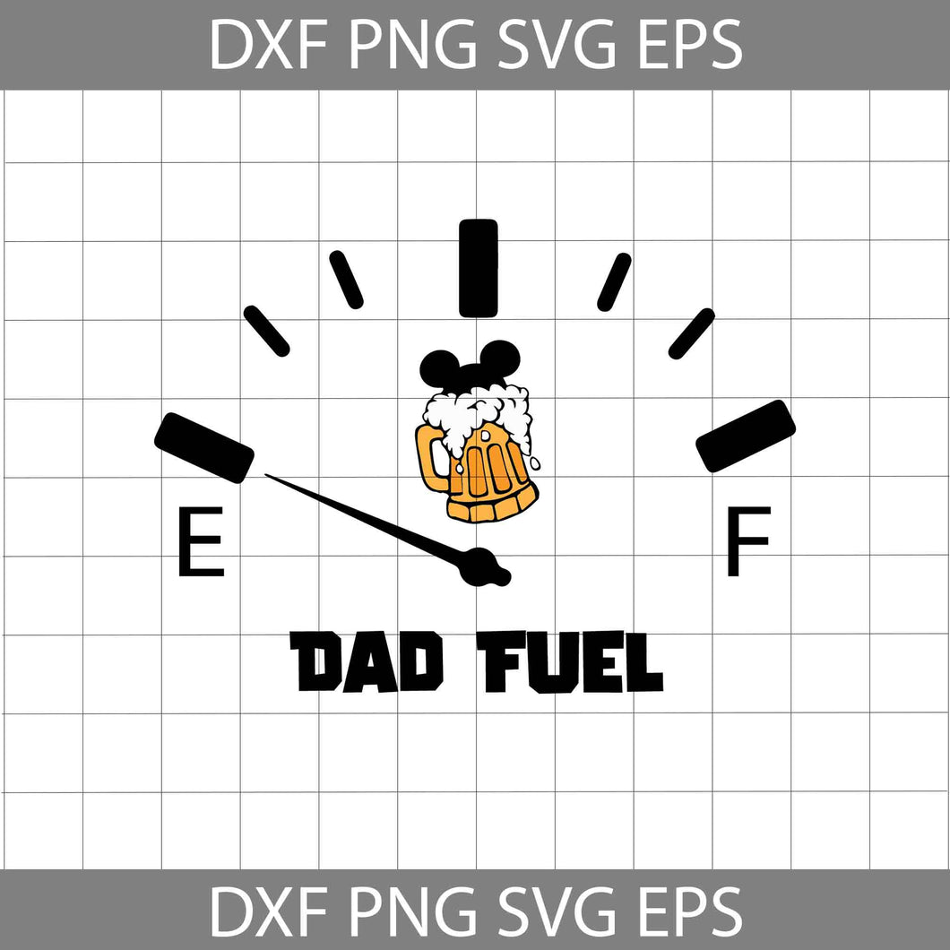 Dad Fuel Svg, Dad Loves Beer Svg, Mickey Head Beer Svg, Dad Beer Svg, Father's day Svg, Cricut File, Clipart, Svg, Png, Eps, Dxf