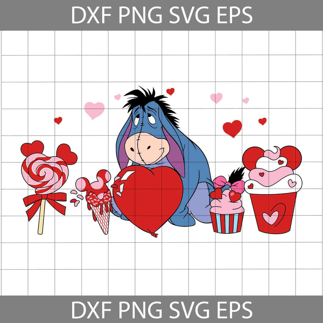 Cartoon Svg, Valentine's Day Svg, Cricut File, Clipart, Svg, Png, Eps, Dxf