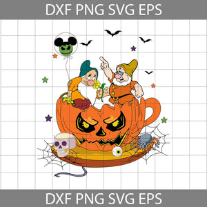 Princess Halloween Svg, Cartoon Svg, Halloween Svg, Cricut File, Clipart, Svg, Png, Eps, Dxf