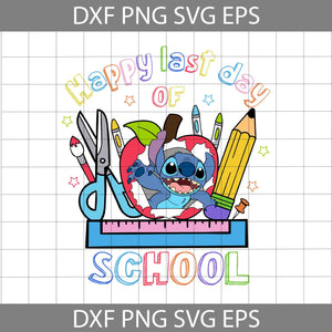 Happy Last Day Of School Vibes Svg, Cartoon Svg, Back To School Svg, Cricut File, Clipart, Svg, Png, Eps, Dxf