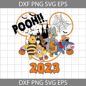 Friends Svg, 2023 Pumpkin Svg, Cartoon Svg, Halloween Svg, Cricut File, Clipart, Svg, Png, Eps, Dxf
