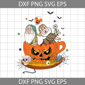 Princess Halloween Svg, Cartoon Svg, Halloween Svg, Cricut File, Clipart, Svg, Png, Eps, Dxf