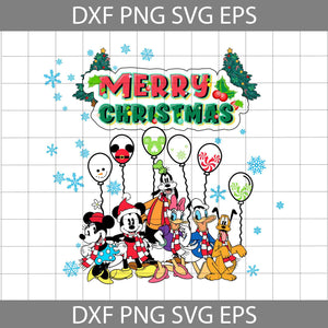 Friends Svg, Mouse Christmas Svg, Duck Christmas Svg, Cartoon Svg, Christmas Svg, Cricut File, Clipart, Svg, Png, Eps, Dxf