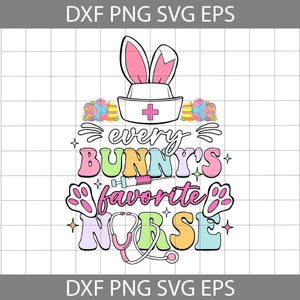 Every Bunny’s Favorite Nurse Svg, Cute Easter Nurse Svg, Easter CNA Svg, Nurse Svg, Bunny Svg, Happy Easter Svg, Cartoon Svg, Easter Svg, Cricut File, Clipart, Svg, Png, Eps, Dxf