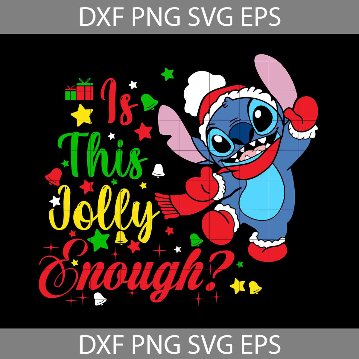 Is This Jolly Enough Svg, Cartoon Svg, Christmas Svg, Cricut File ...