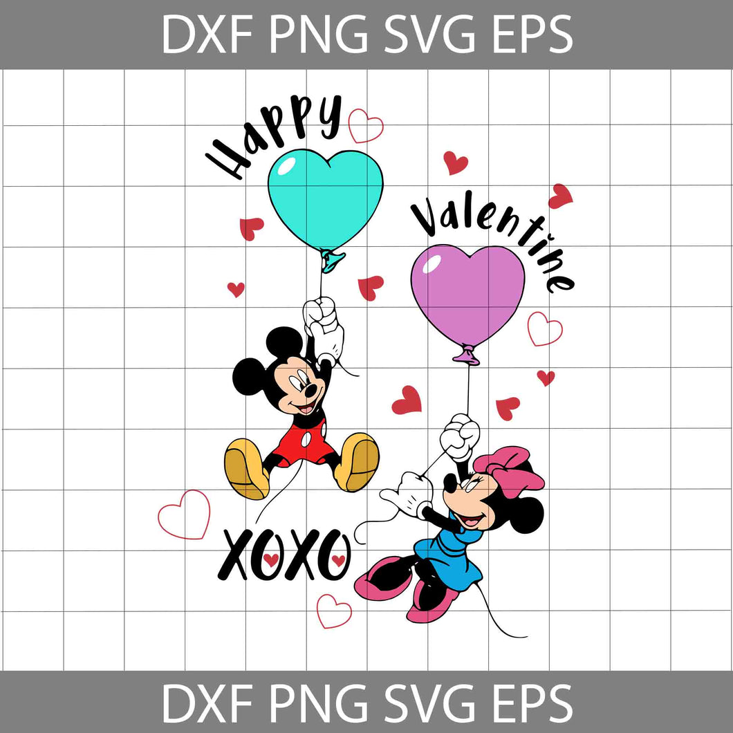 Mouse Couple Svg, Cartoon Svg, Valentine's Day Svg, Cricut File, Clipart, Svg, Png, Eps, Dxf