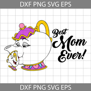 Best Mom Ever Svg, Princess Svg, Cartoon Svg, Cricut File, Clipart, Svg, Png, Eps, Dxf