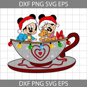 Mouse Christmas Svg, Xmas Holiday Svg, Merry Christmas Svg, Cartoon Svg, Christmas Svg, Cricut File, Clipart, Svg, Png, Eps, Dxf