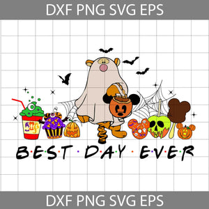 Halloween Snacks Svg, Best Day Ever Svg, Pumpkin Svg, Cartoon Svg, Halloween Svg, Cricut File, Clipart, Svg, Png, Eps, Dxf