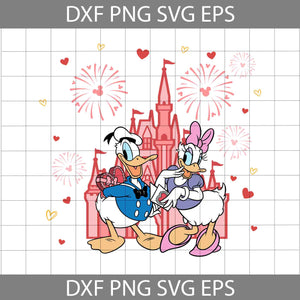 Duck Svg, Cartoon Svg, Valentine's Day Svg, Cricut File, Clipart, Svg, Png, Eps, Dxf