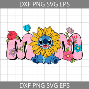 Floral Mom Happy Mothers Day Svg, Cartoon Svg, Mother's Day Svg, Cricut File, Clipart, Svg, Png, Eps, Dxf