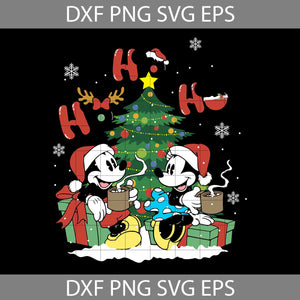 Mouse Svg, Merry Christmas Svg, Cartoon Svg, Christmas Svg, Cricut File, Clipart, Svg, Png, Eps, Dxf