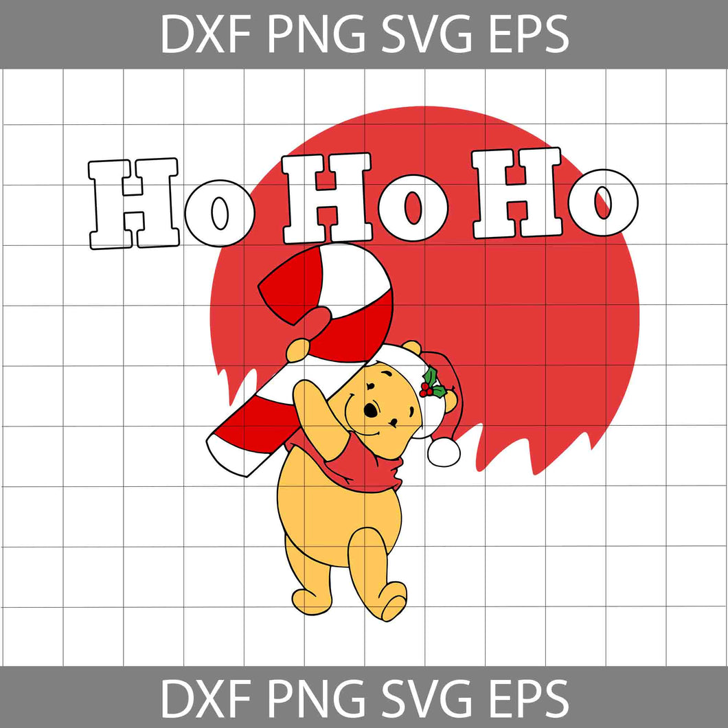 Ho Ho Ho Christmas Svg, Merry Christmas Svg, Cartoon Svg, Christmas Svg, Cricut File, Clipart, Svg, Png, Eps, Dxf