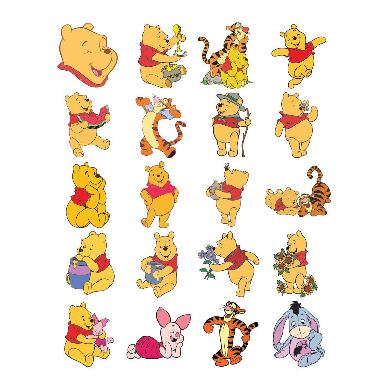 20 Winnie The Pooh Svg, bundle, Cricut File, Clipart, Svg, Png, Eps ...