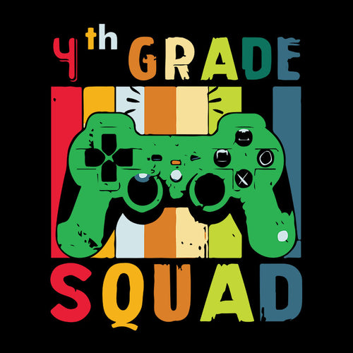 4th Grade Squad svg, Holiday svg, Cricut File, clipart, svg, png, eps, dxf