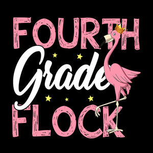 Fourth grade flock svg, Back To SChool svg, School svg, Cricut File, clipart, svg, png, eps, dxf